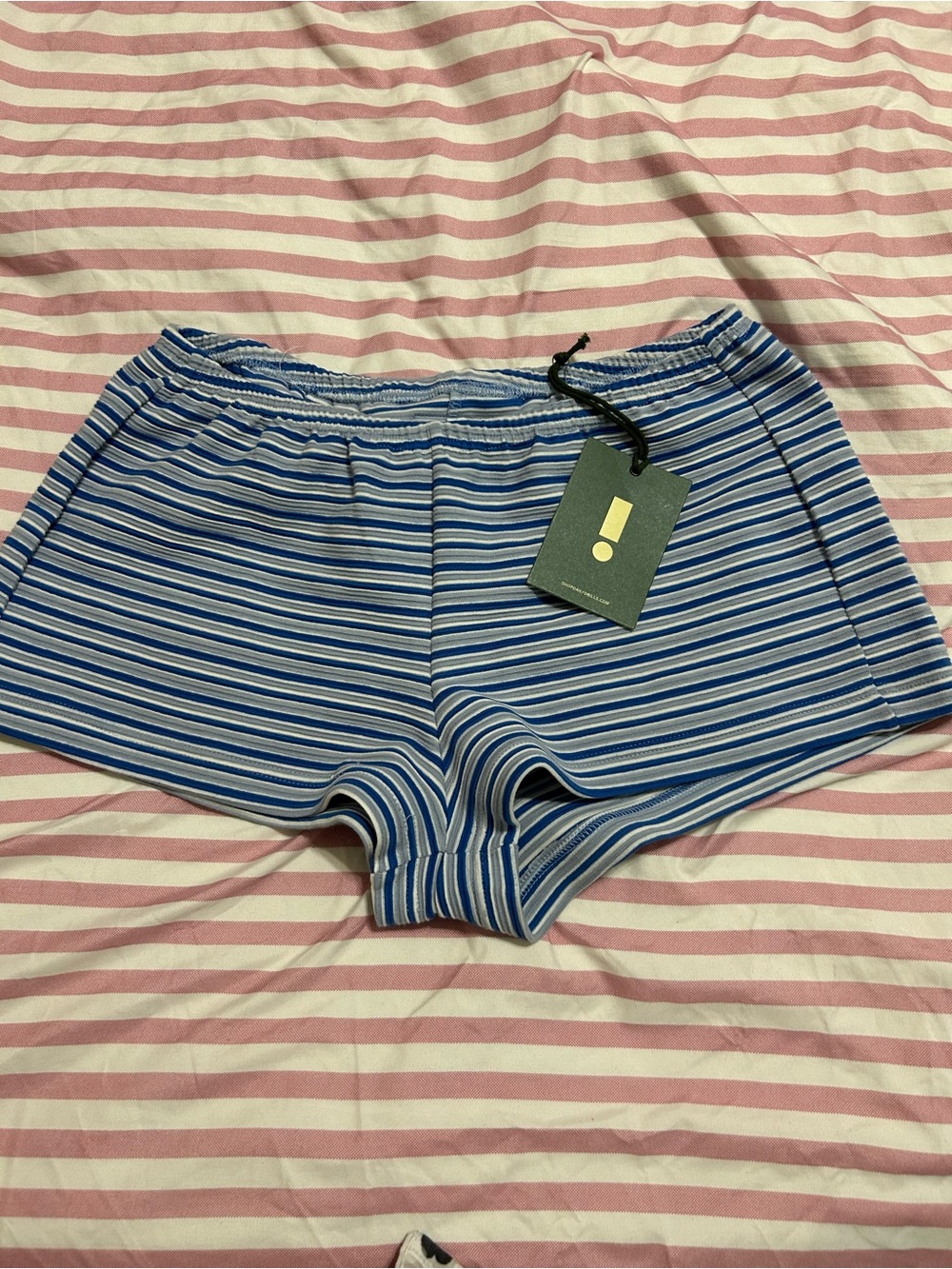 Daily Drills Striped Micro Shorts